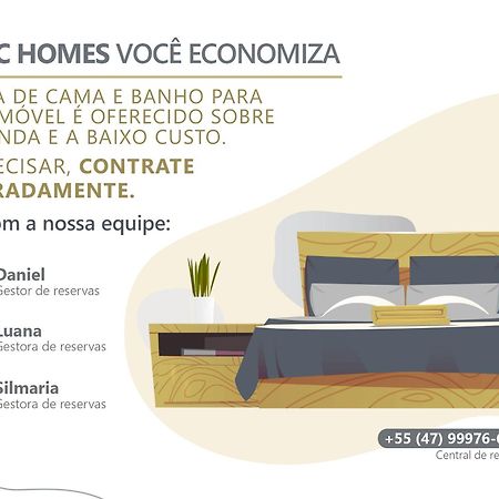 Confortavel Apartamento Em Condominio Com Piscina Bombinhas Exterior foto